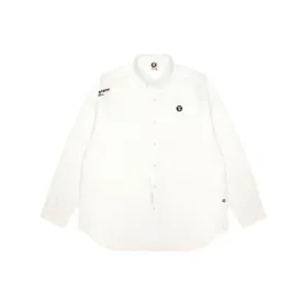 AAPE NOW LONG SLEEVE SHIRTS / AAPE BY *A BATHING APE® / WHITE