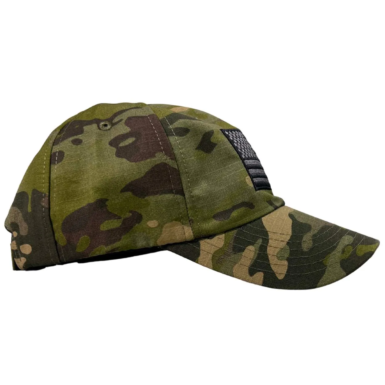 American Flag Tropic Multicam Camo Range Hat