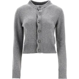 Ami Alexandre Matiussi cashmere crewneck cardigan