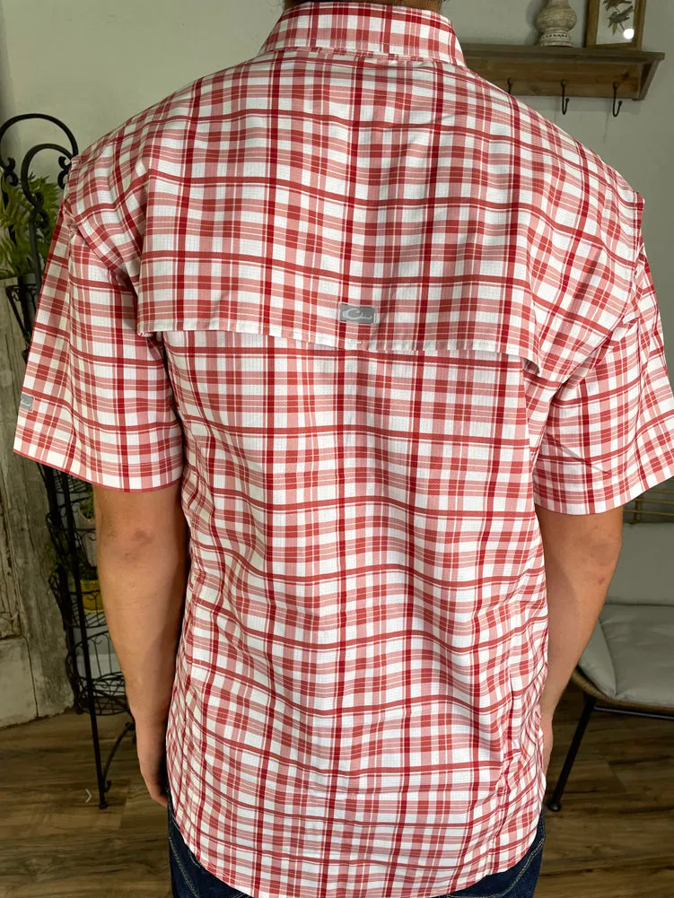 Arkansas Windowpane Plaid Shirt by Drake