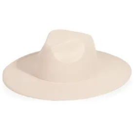 Atlanta Wide Brim Fedora - Ivory