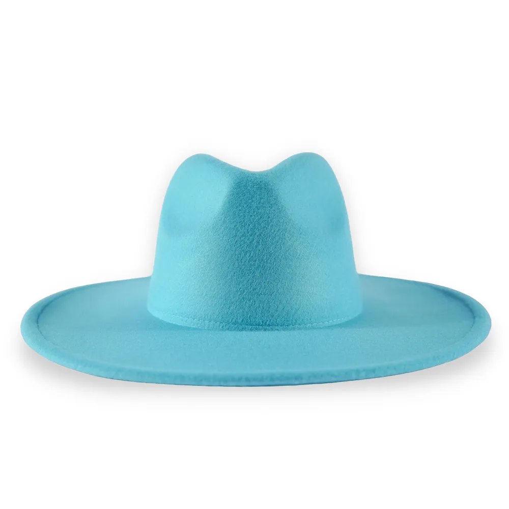 Atlanta Wide Brim Fedora - Teal