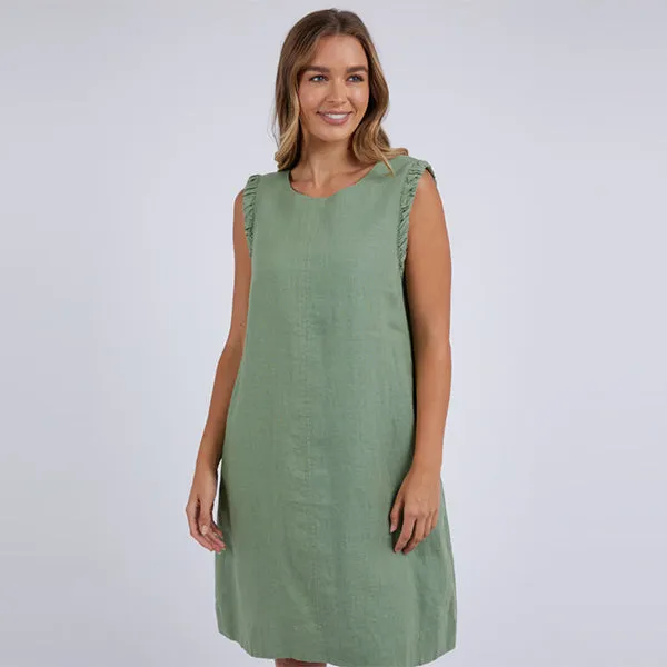 Bastia Dress - Fern Green