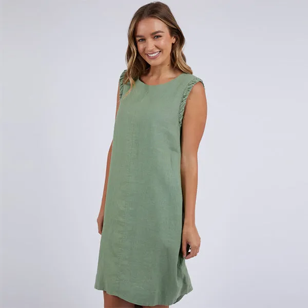 Bastia Dress - Fern Green