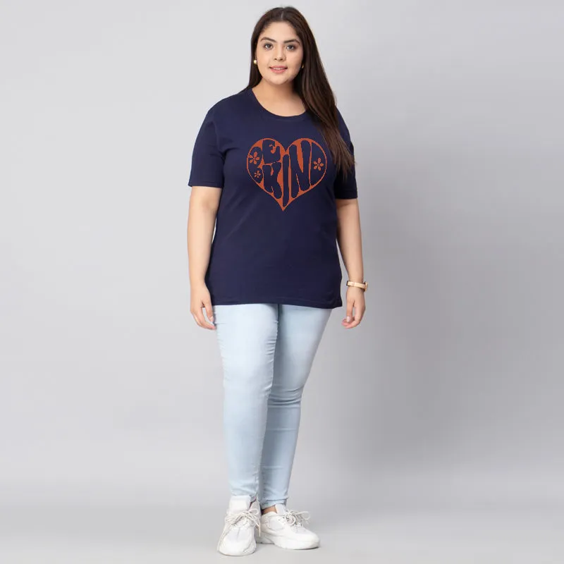 Be Kind Plus Size Women T-Shirt