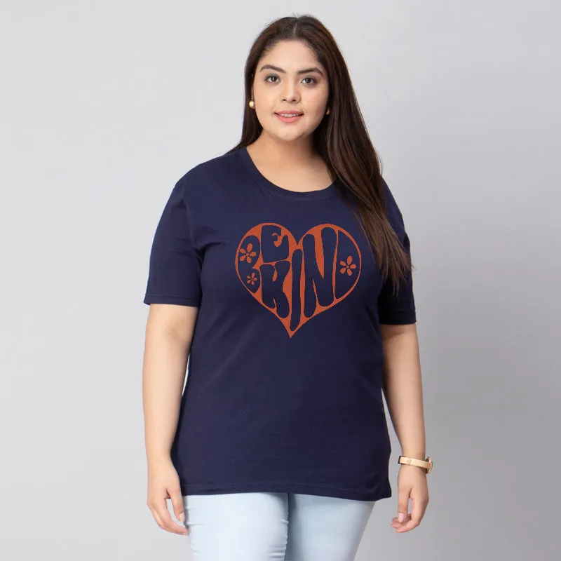 Be Kind Plus Size Women T-Shirt