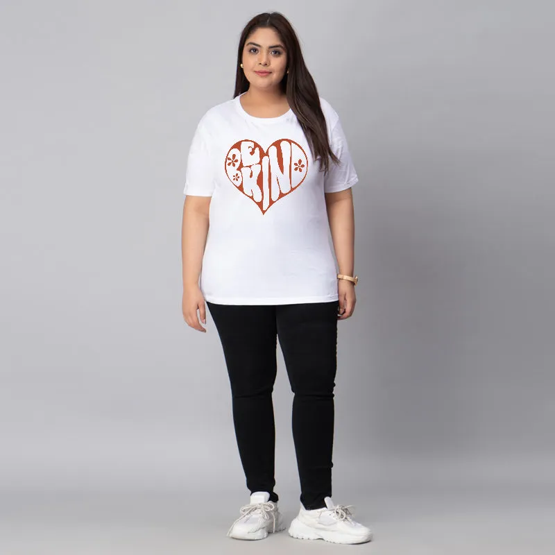 Be Kind Plus Size Women T-Shirt