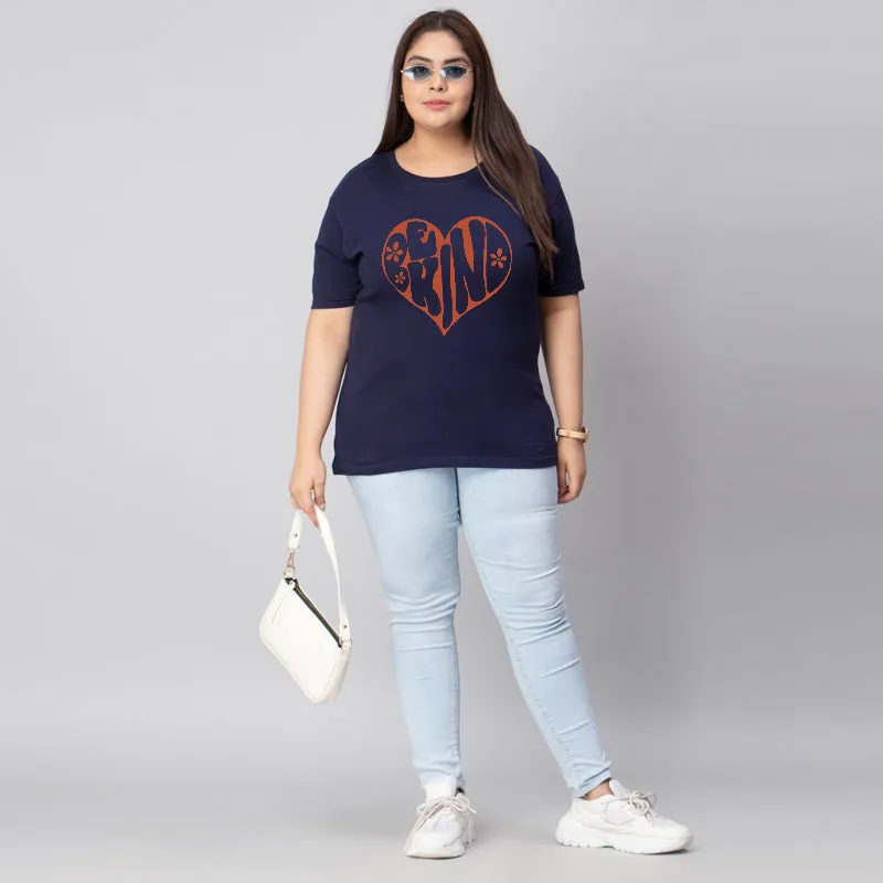 Be Kind Plus Size Women T-Shirt