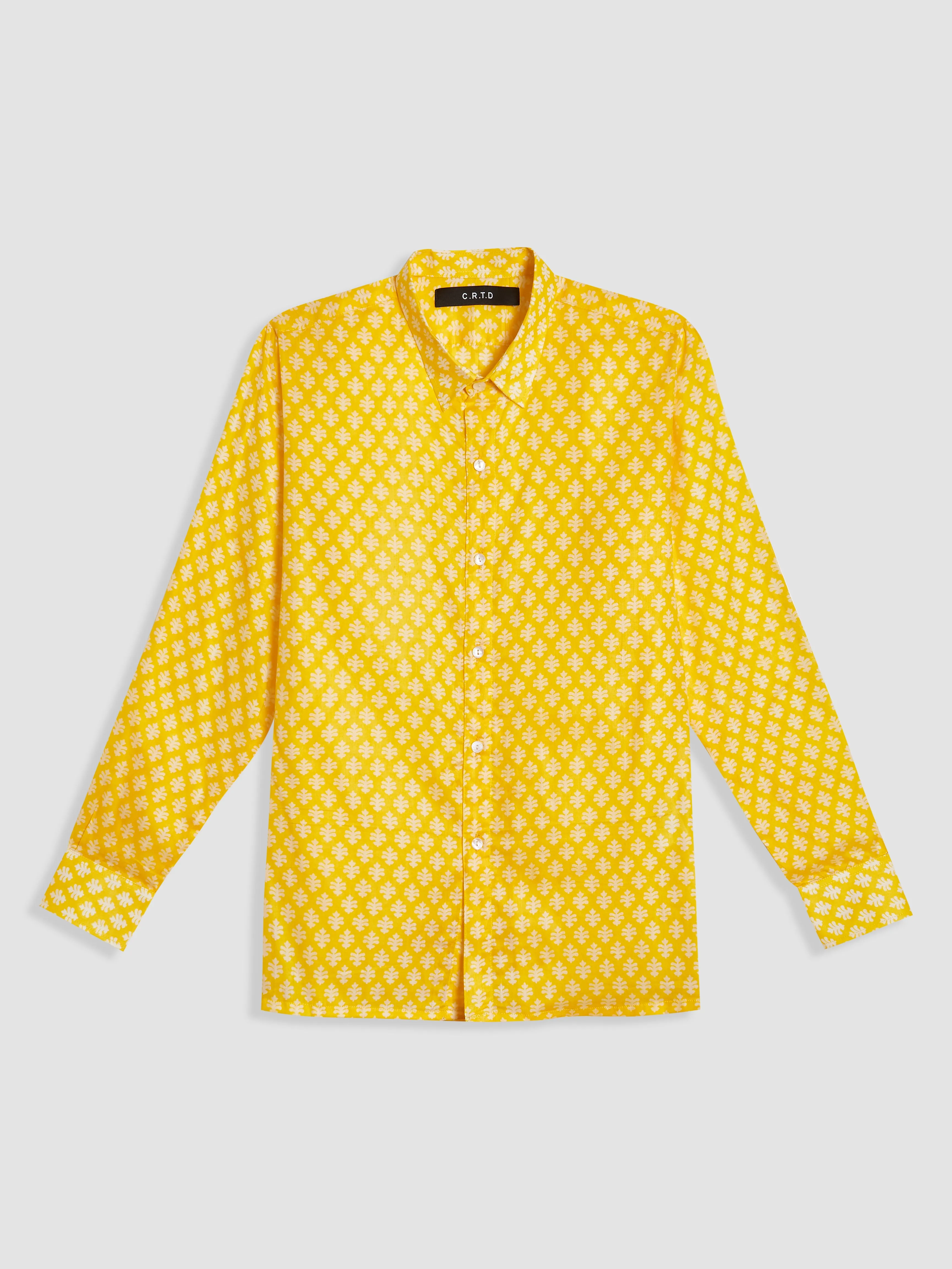 BONDO II SHIRT IN BRIGHT YELLOW