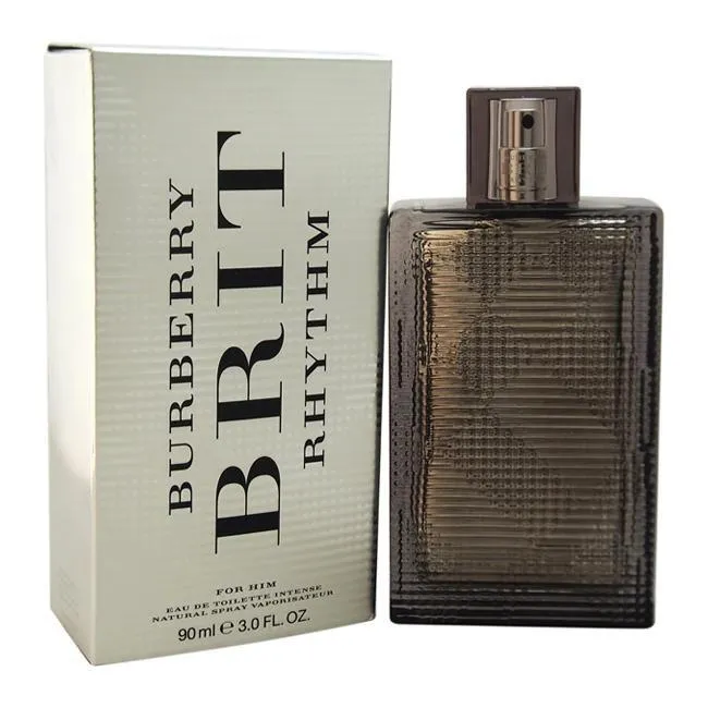 BURBERRY BRIT RHYTHM BY BURBERRY FOR MEN -  Eau De Toilette INTENSE SPRAY