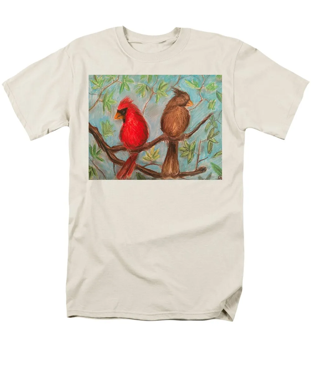 Cardinal Couple - Men's T-Shirt  (Regular Fit)