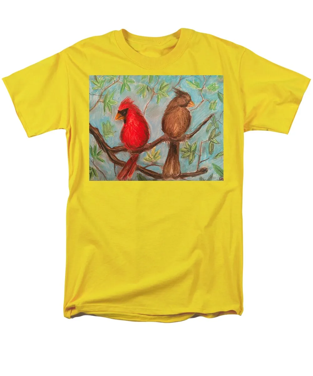 Cardinal Couple - Men's T-Shirt  (Regular Fit)