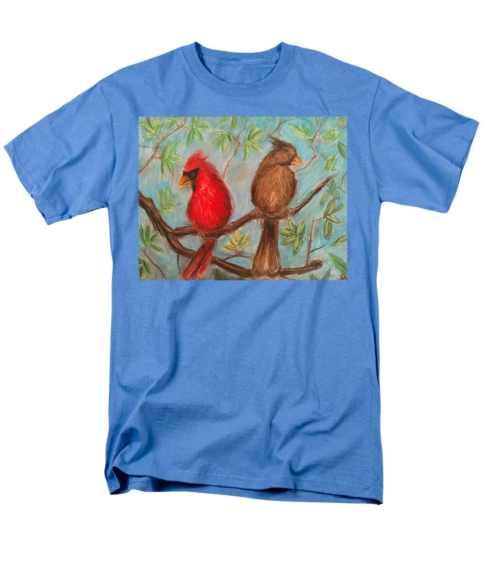 Cardinal Couple - Men's T-Shirt  (Regular Fit)