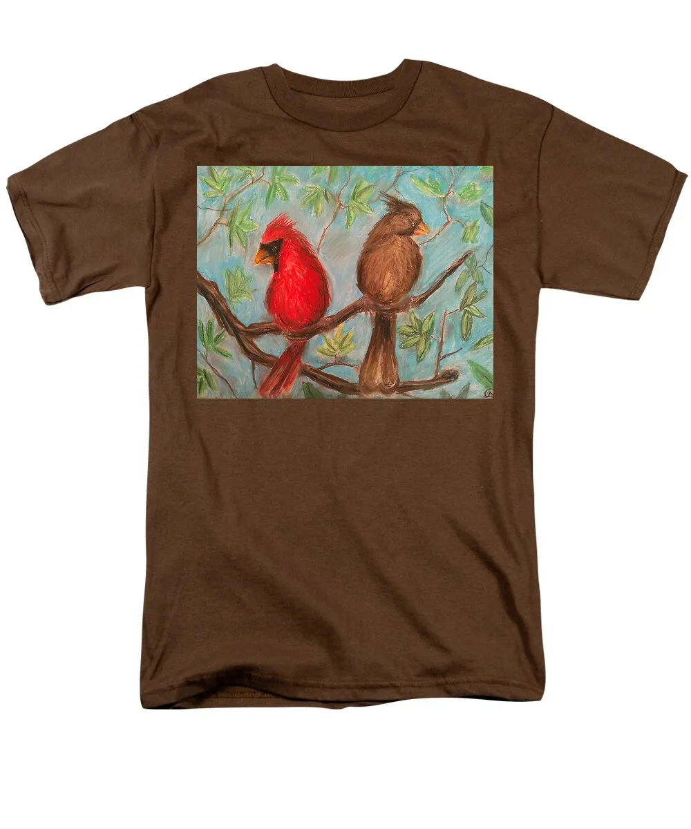 Cardinal Couple - Men's T-Shirt  (Regular Fit)