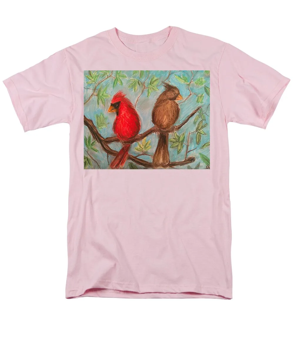 Cardinal Couple - Men's T-Shirt  (Regular Fit)