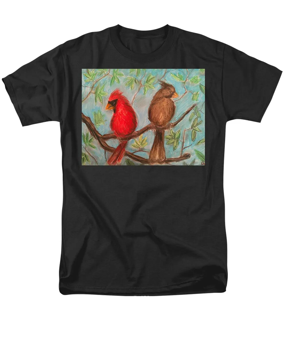 Cardinal Couple - Men's T-Shirt  (Regular Fit)