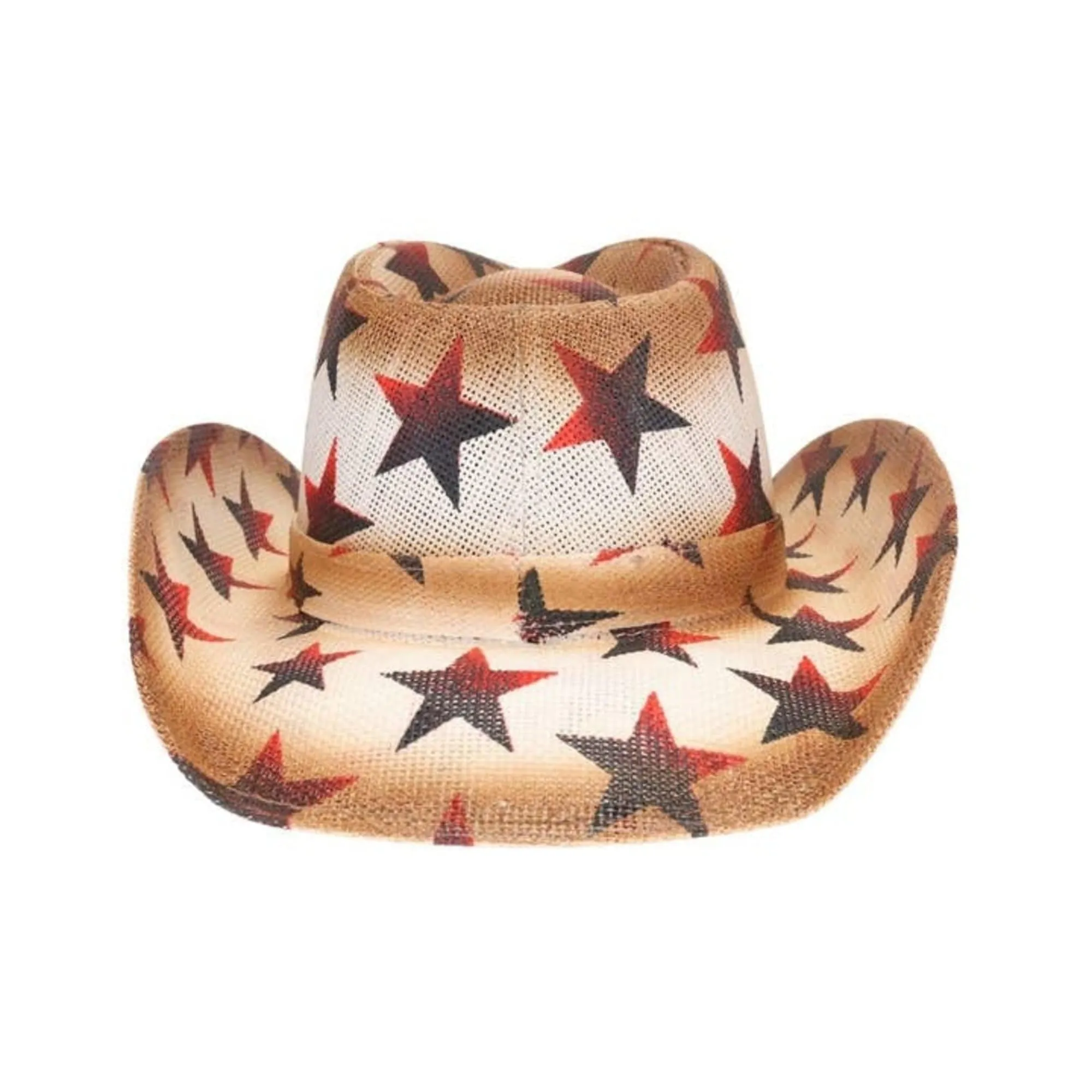 CBC0026 Ombre Star Pattern Cowboy Hat