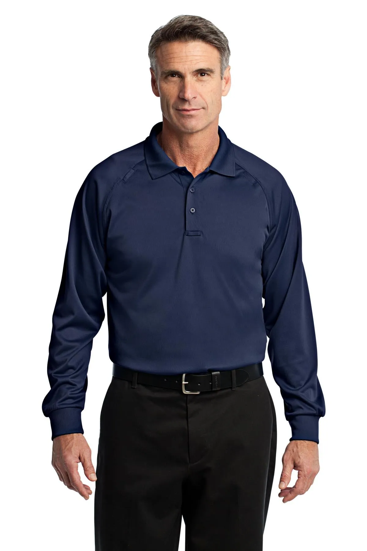 CornerStone® - Select Long Sleeve Snag-Proof Tactical Polo. CS410LS