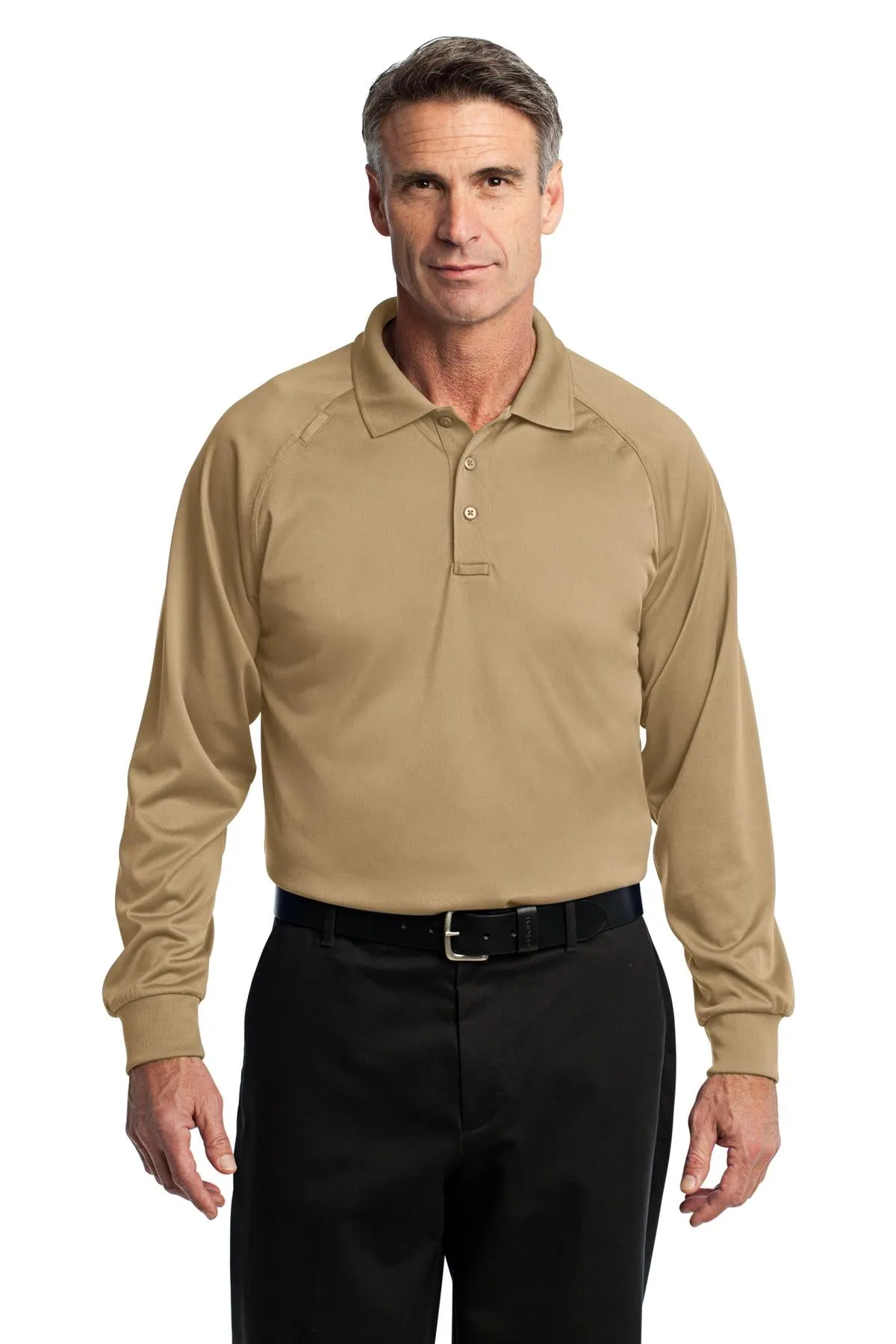 CornerStone® - Select Long Sleeve Snag-Proof Tactical Polo. CS410LS