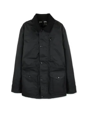 Cover Cloth Mile Coat Black