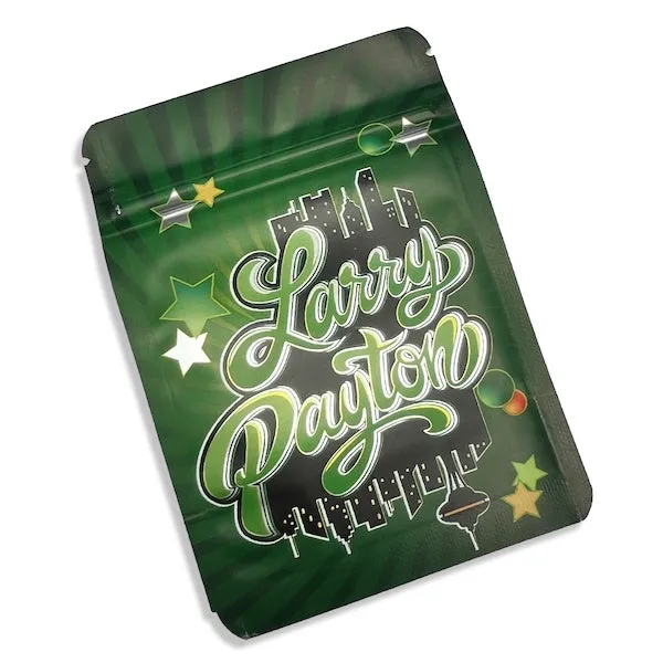 Designed Mylar Bag - Larry Payton - 9cm x 12.5cm - Pack of 50