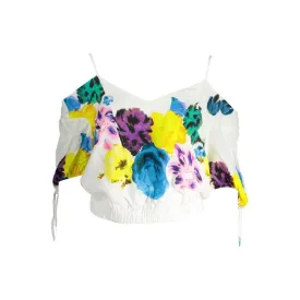 Desigual White Viscose Women Top