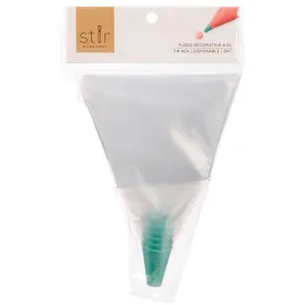 Disposable Fused Decorating Bags With 2A Tip 6pk, 16in