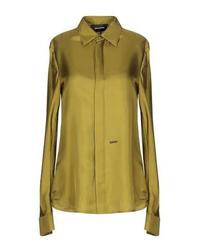 Dsquared2 Women Shirt Military green 6 UK