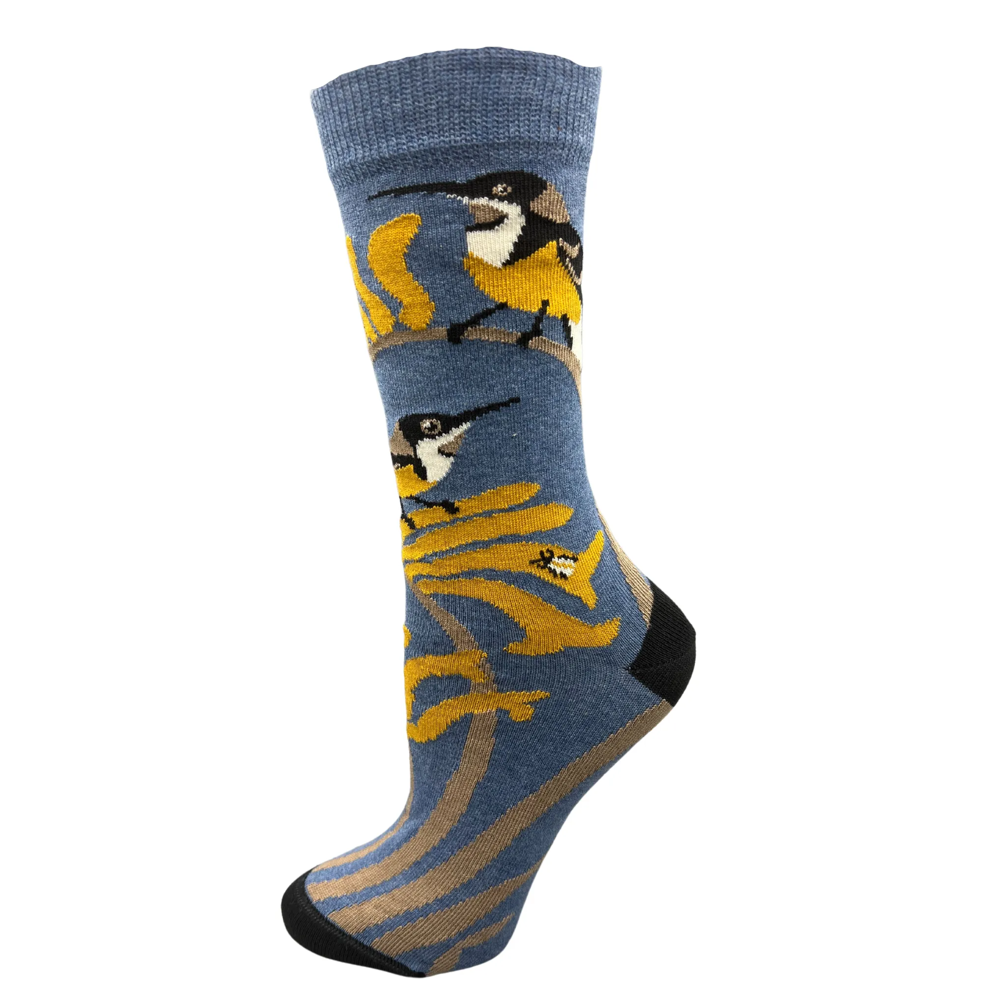 Eastern Spinebill Crew Socks - Australian Bird Range