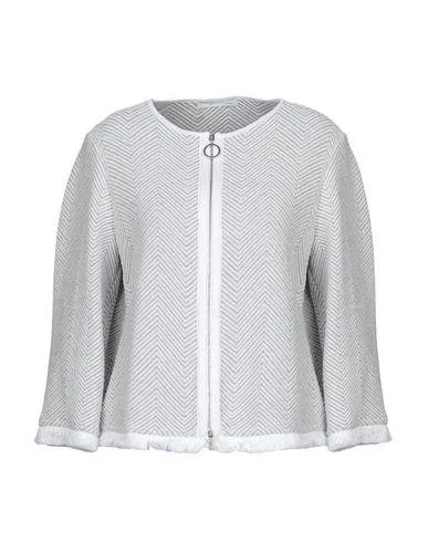 Fabiana Filippi Women Cardigan Light grey 6 UK