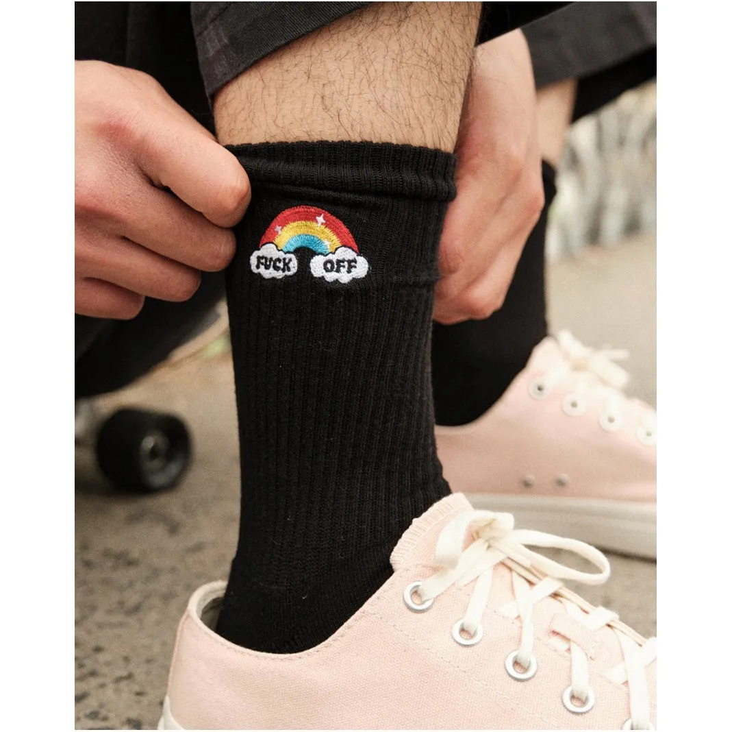 F*ck Off Rainbow Socks