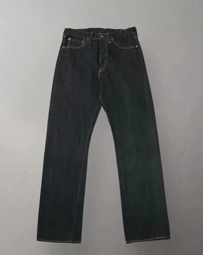 FN-3004 14.5oz Unsanforized Selvedge Jeans - Wide Tapered - OW