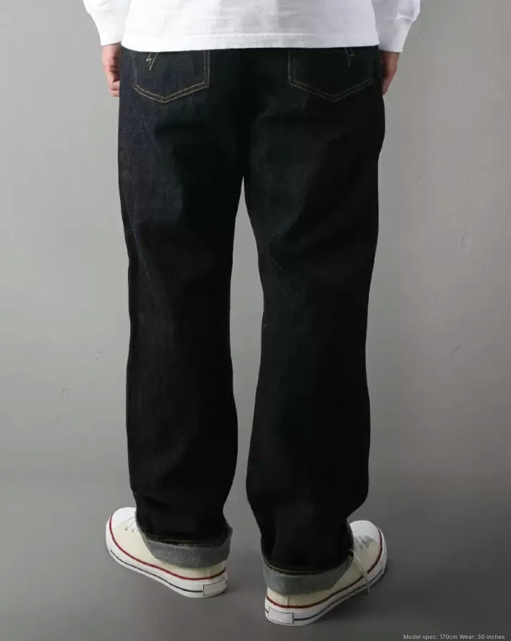 FN-3004 14.5oz Unsanforized Selvedge Jeans - Wide Tapered - OW