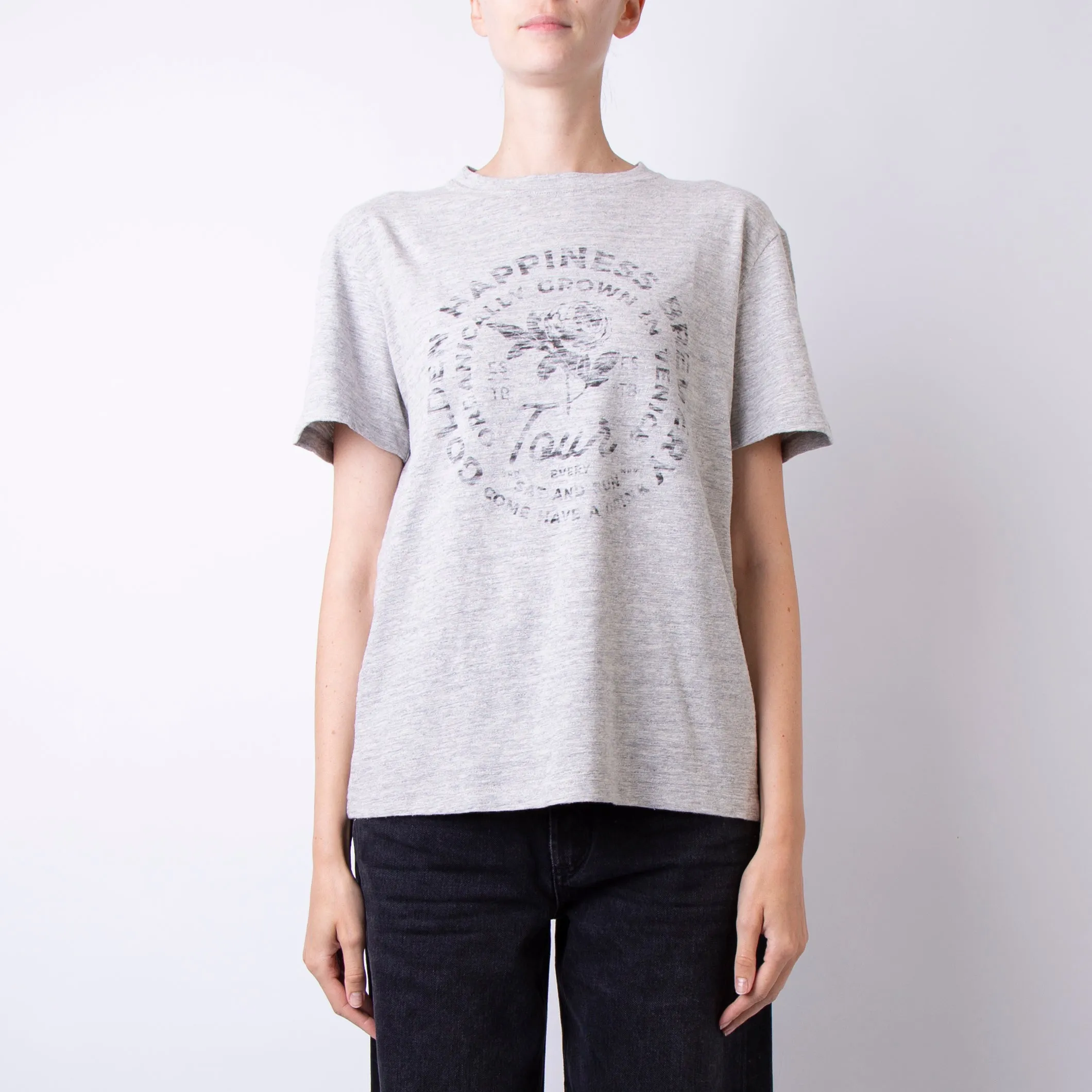 GOLDEN GOOSE T-SHIRT GWP01220.P001624 60267 GREY