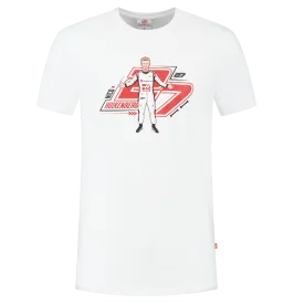 Haas Racing F1 Nico Hulkenberg Graphic T-Shirt - White