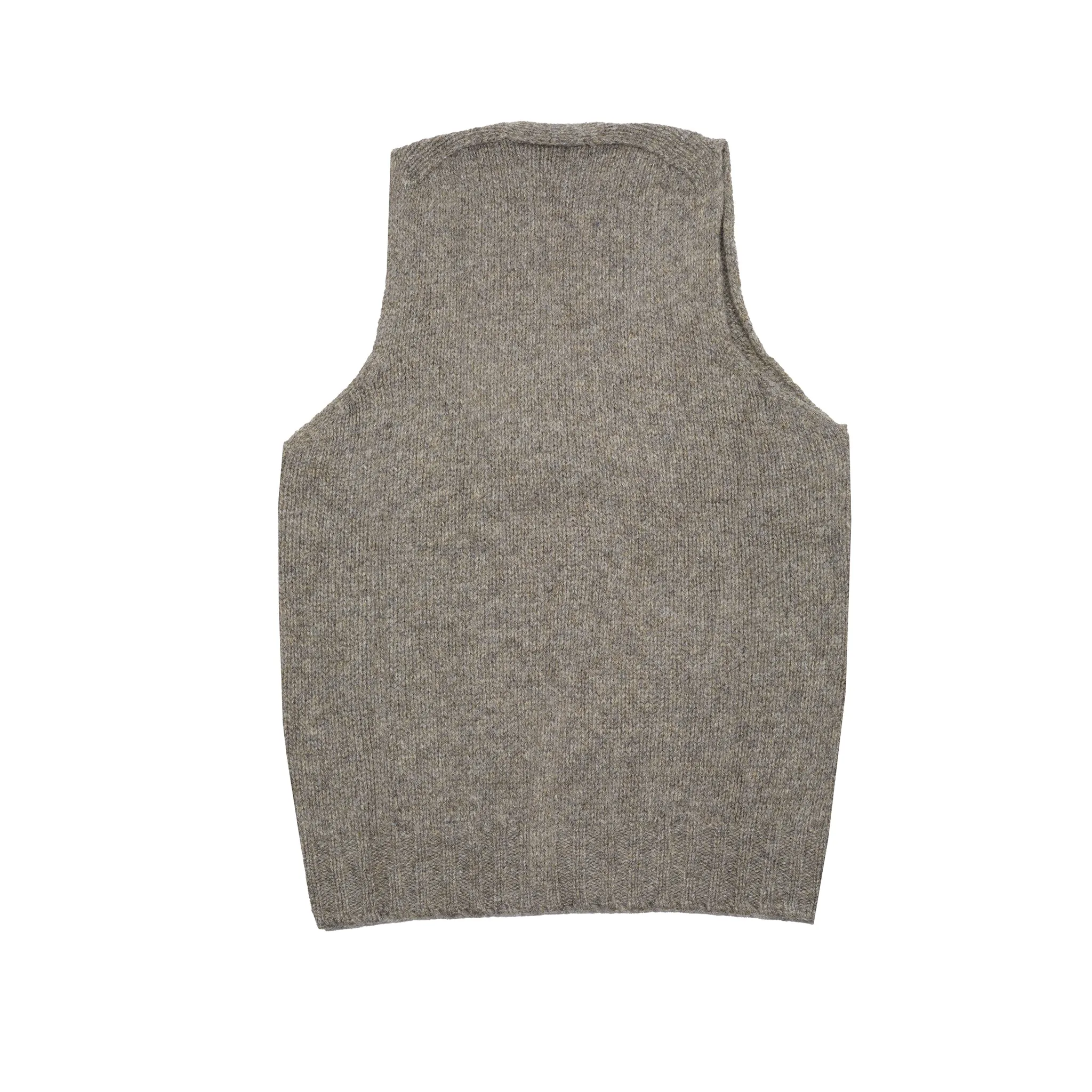 Harley V-neck Waistcoat in Oyster