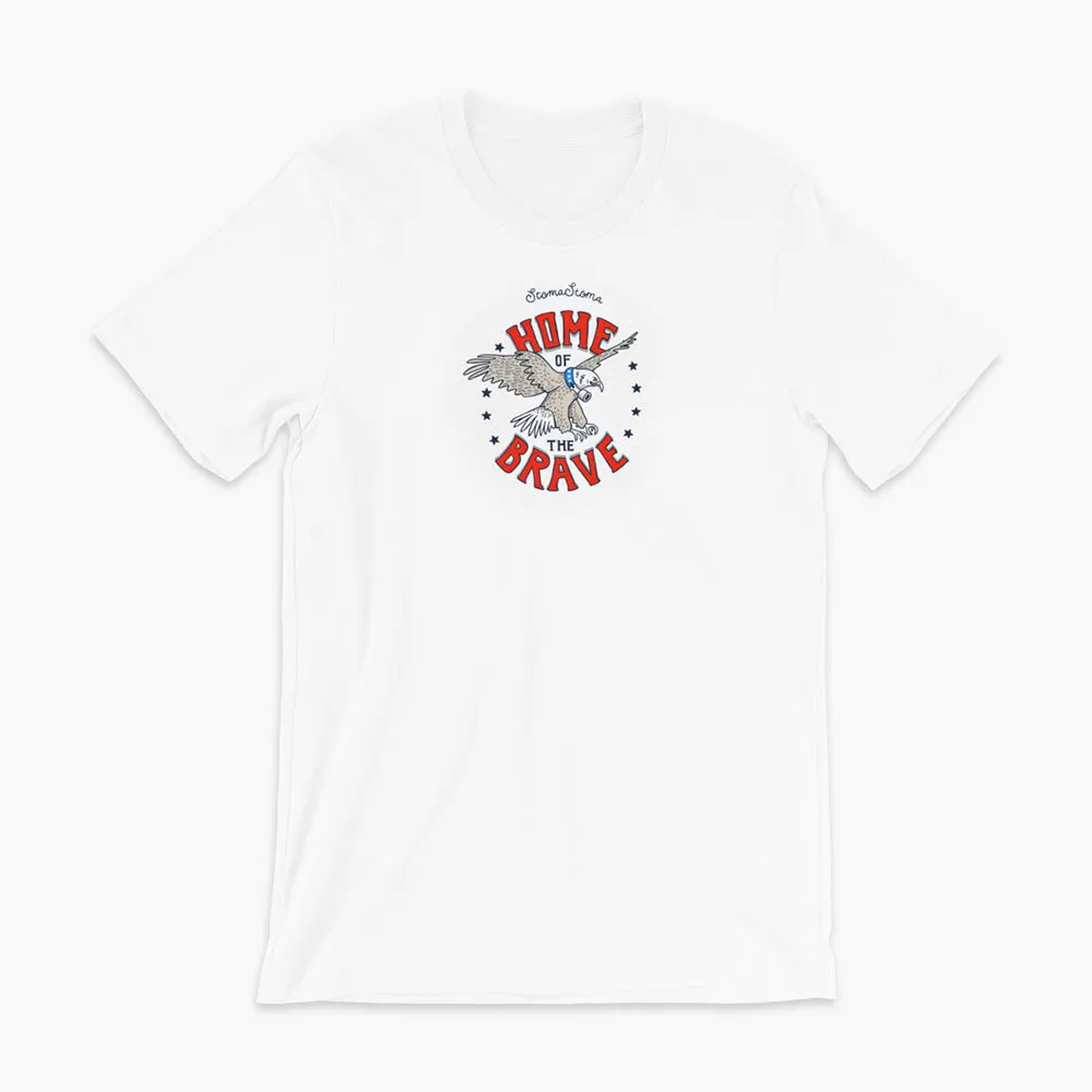 Home of the Brave - Adult T-Shirt