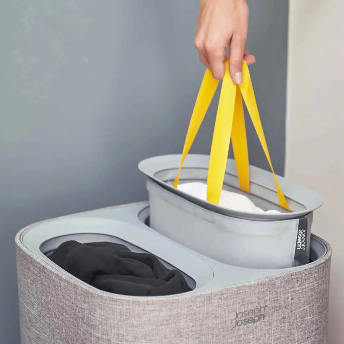 Joseph Joseph Tota Laundry Separation Basket Grey 60L