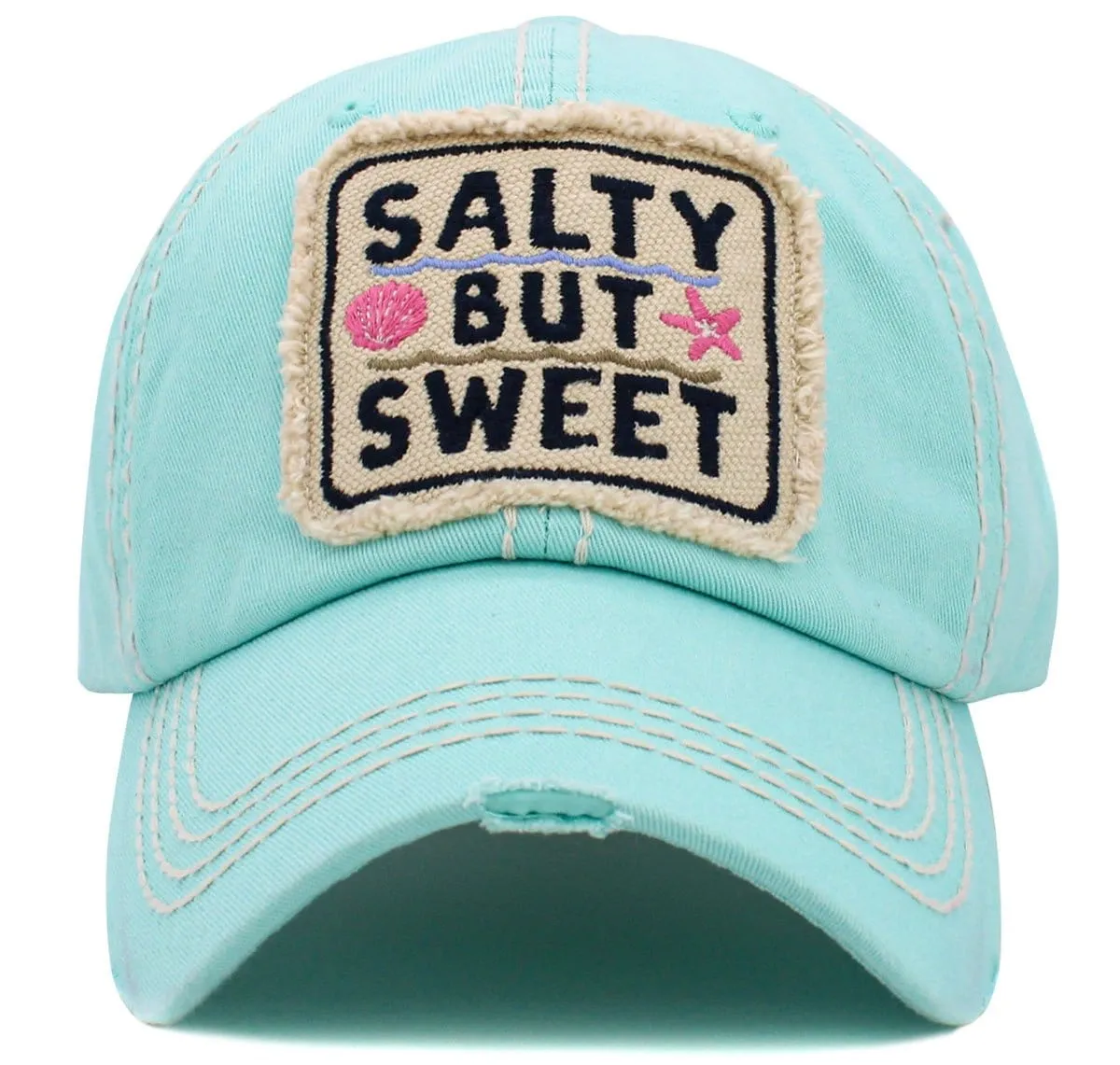 KBV1500 Salty But Sweet Washed Vintage Ballcap