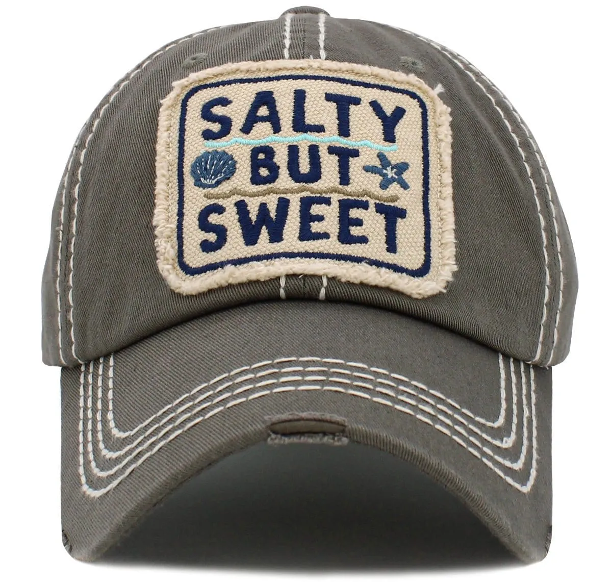 KBV1500 Salty But Sweet Washed Vintage Ballcap