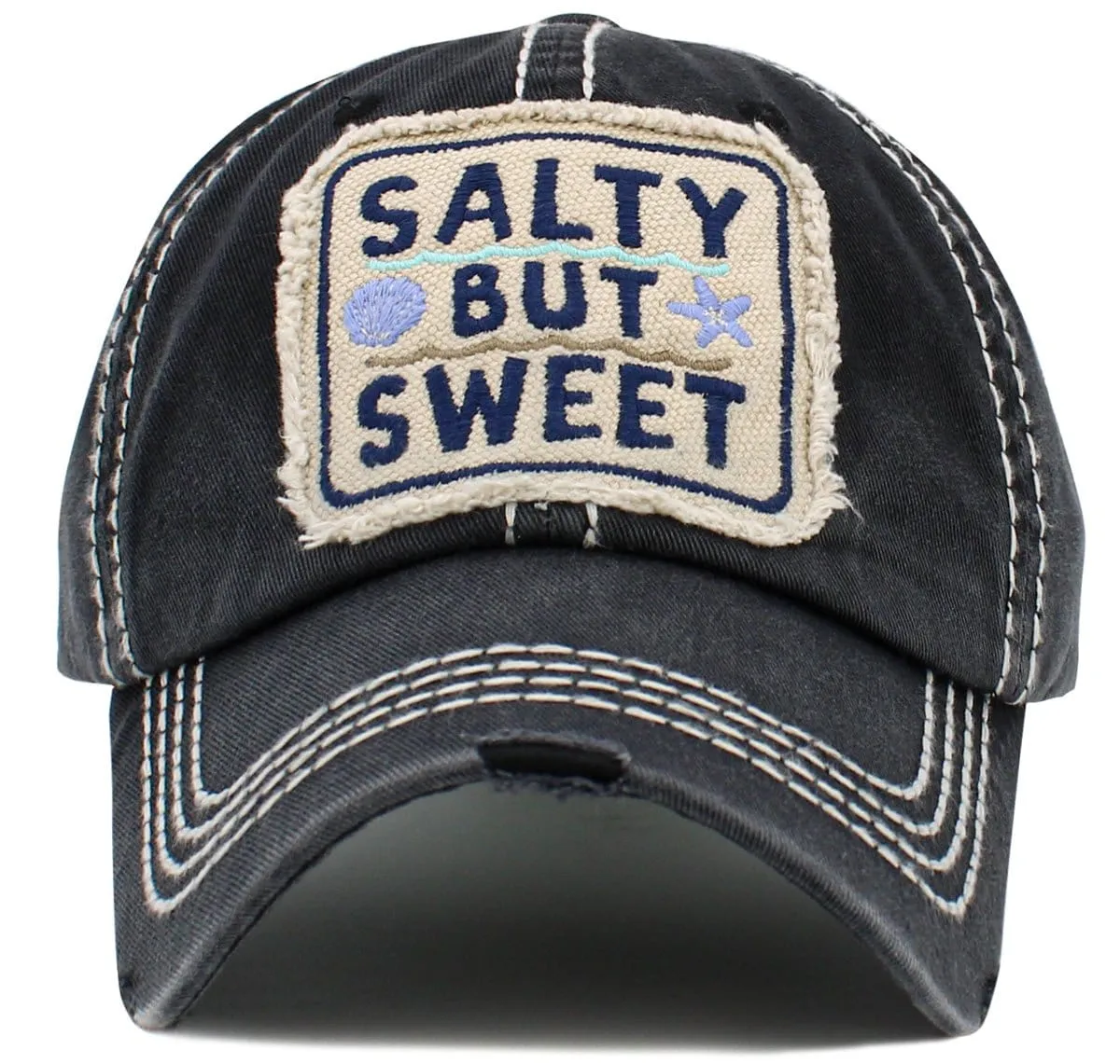 KBV1500 Salty But Sweet Washed Vintage Ballcap