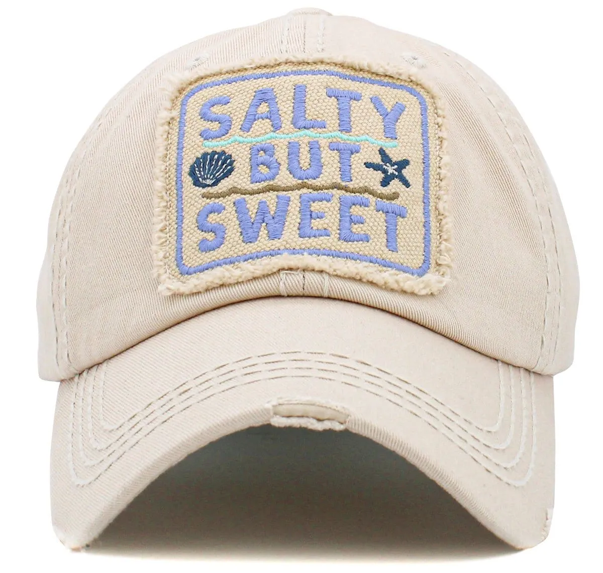 KBV1500 Salty But Sweet Washed Vintage Ballcap