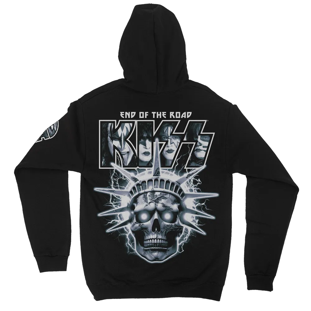 KISS EOTR Statue Final Shows Pullover Hoodie