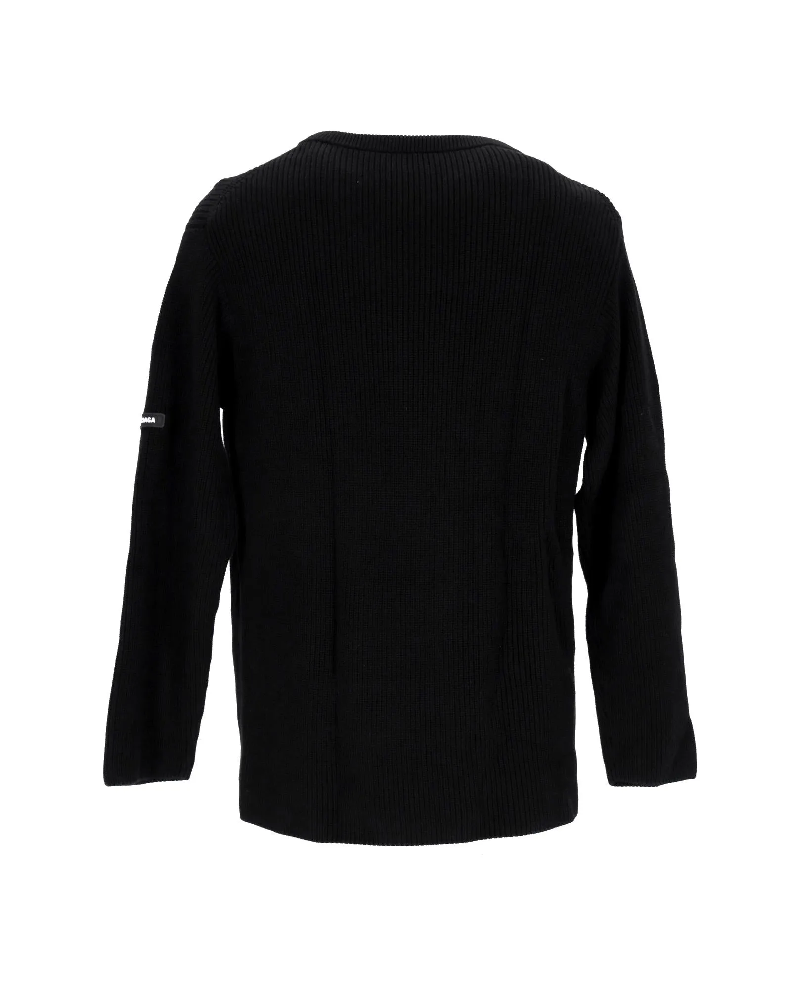 Layered V-Neck Cotton Jumper