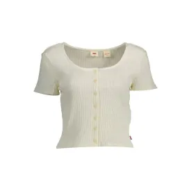 Levi's White Cotton Women Top