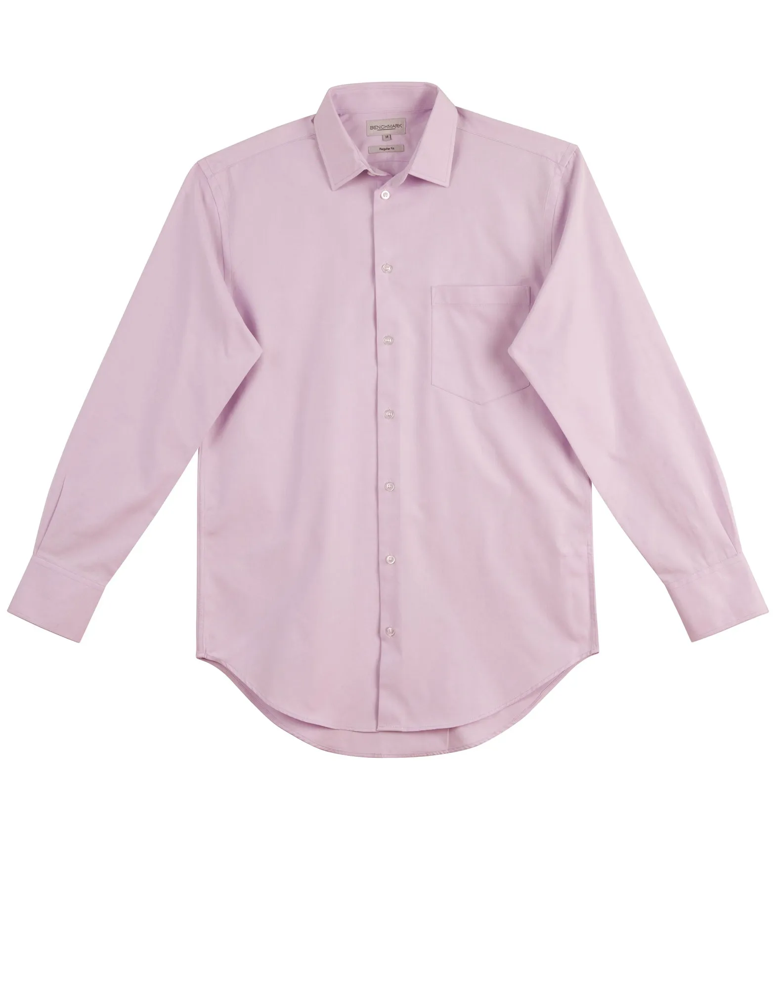 M7040L Men's CVC Oxford Long Sleeve Shirt