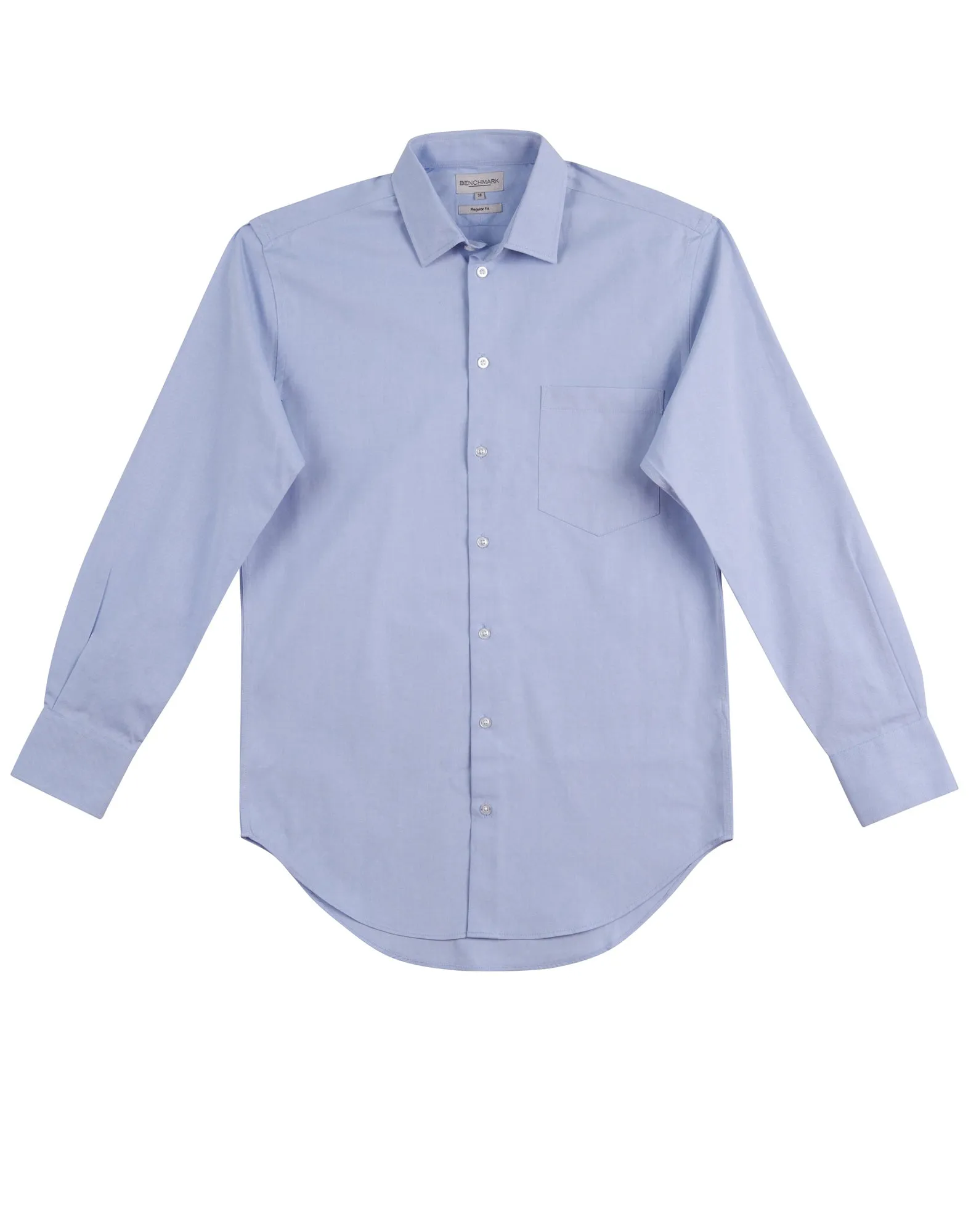 M7040L Men's CVC Oxford Long Sleeve Shirt