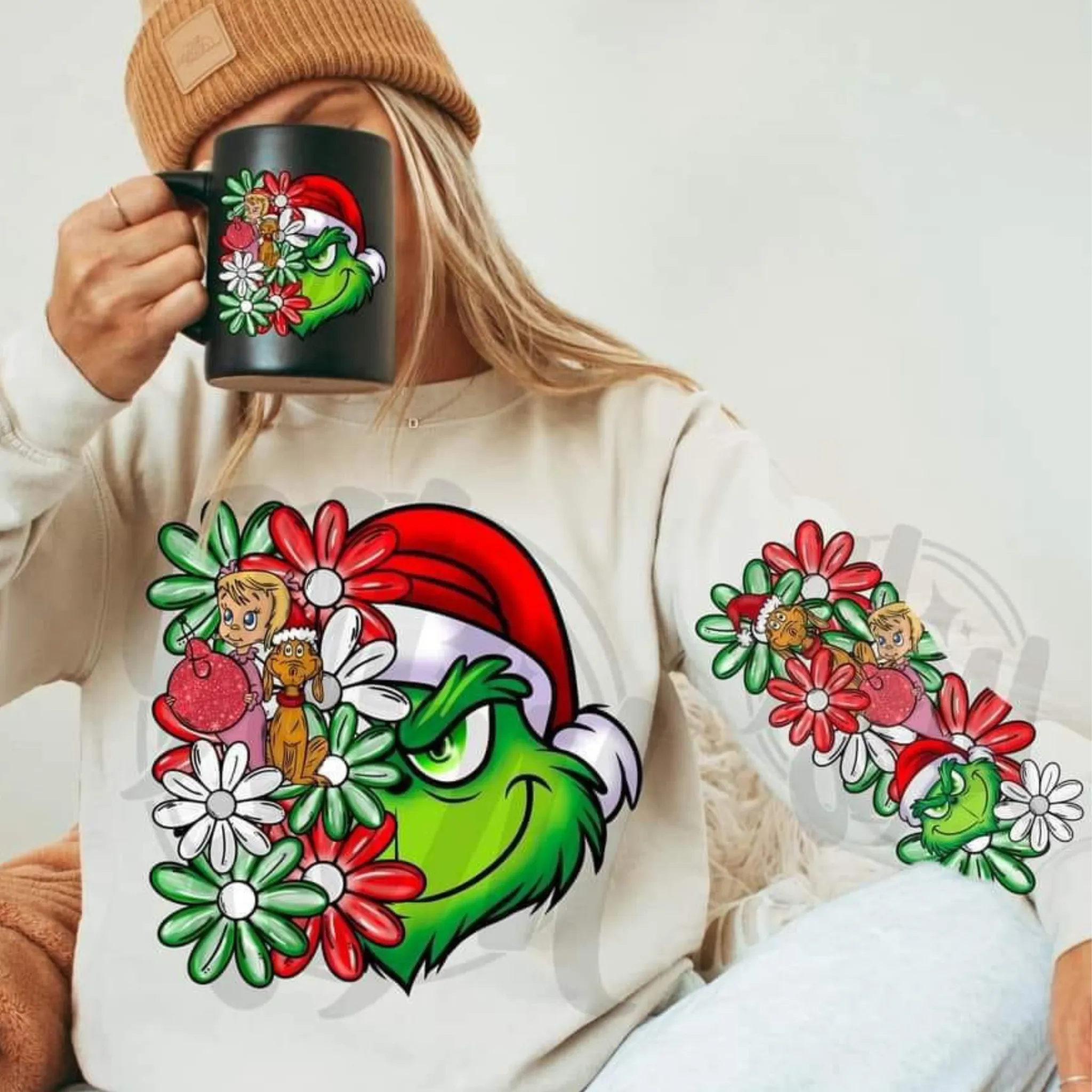 Mean Christmas Sweatshirt Crewneck