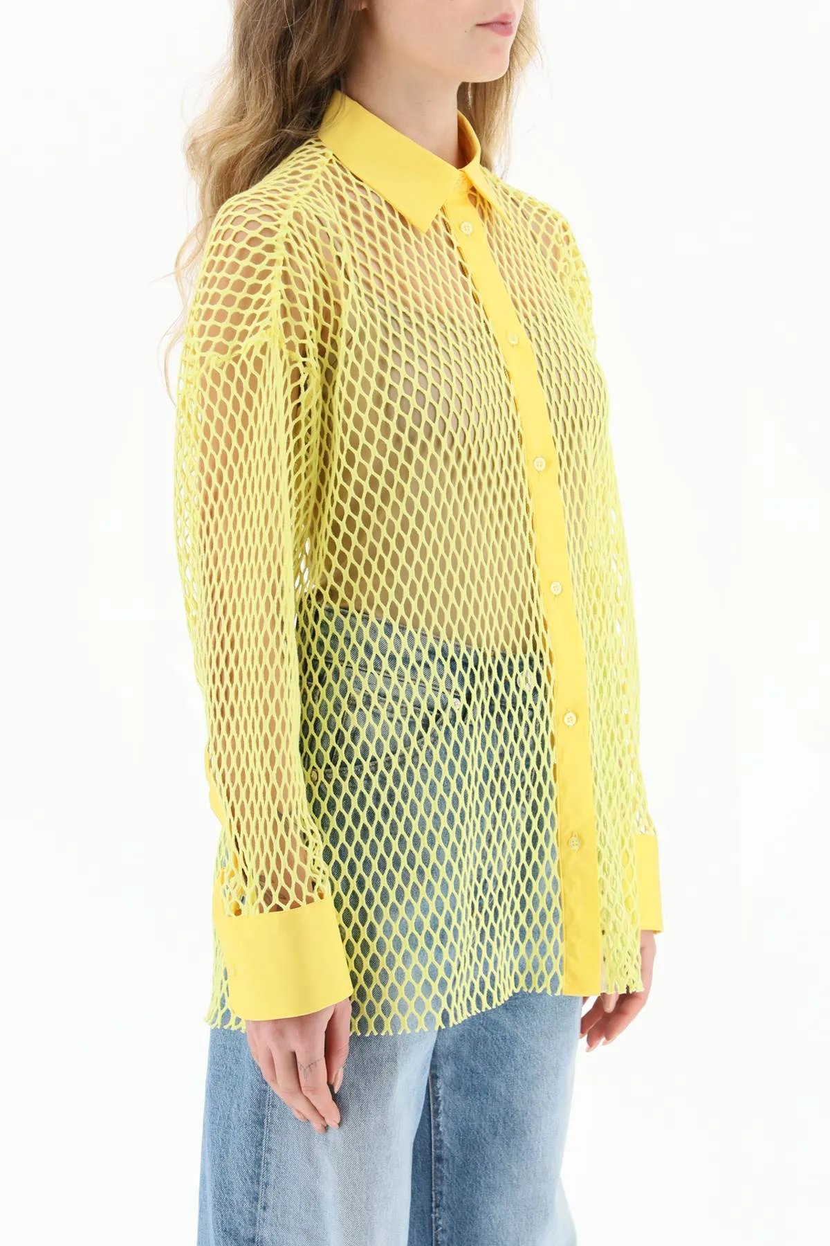 Msgm net shirt