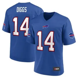 New - NFL Buffalo Bills Men's V-Neck Diggs Jersey - L